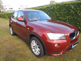 BMW X3 xDrive20d-AHK, TÜV neu, scheckheft, EZ 05/12 - BMW X3: 2.0