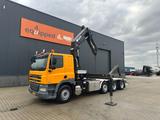 DAF CF 85.410 8x2 / HMF 3000 K6 crane (30T/m 6x exte - Abschleppwagen T4