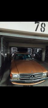 Mercedes-Benz 450 slc Byzanzgold / Pepita selten  - Mercedes-Benz SLC aus dem Jahr 1973