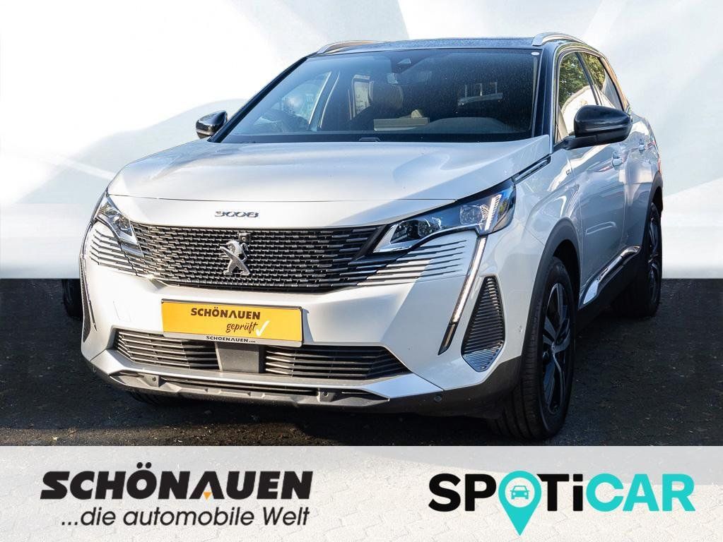 Peugeot 3008 GT +360°+AHK+PANO+NAVI+SHZ+EFH+ISO+VZE+DAB+