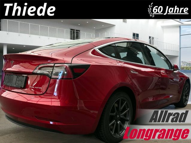 Tesla Model 3 LONGRANGE DUAL-MOTOR NAVI/KAMERA/PANO/SH