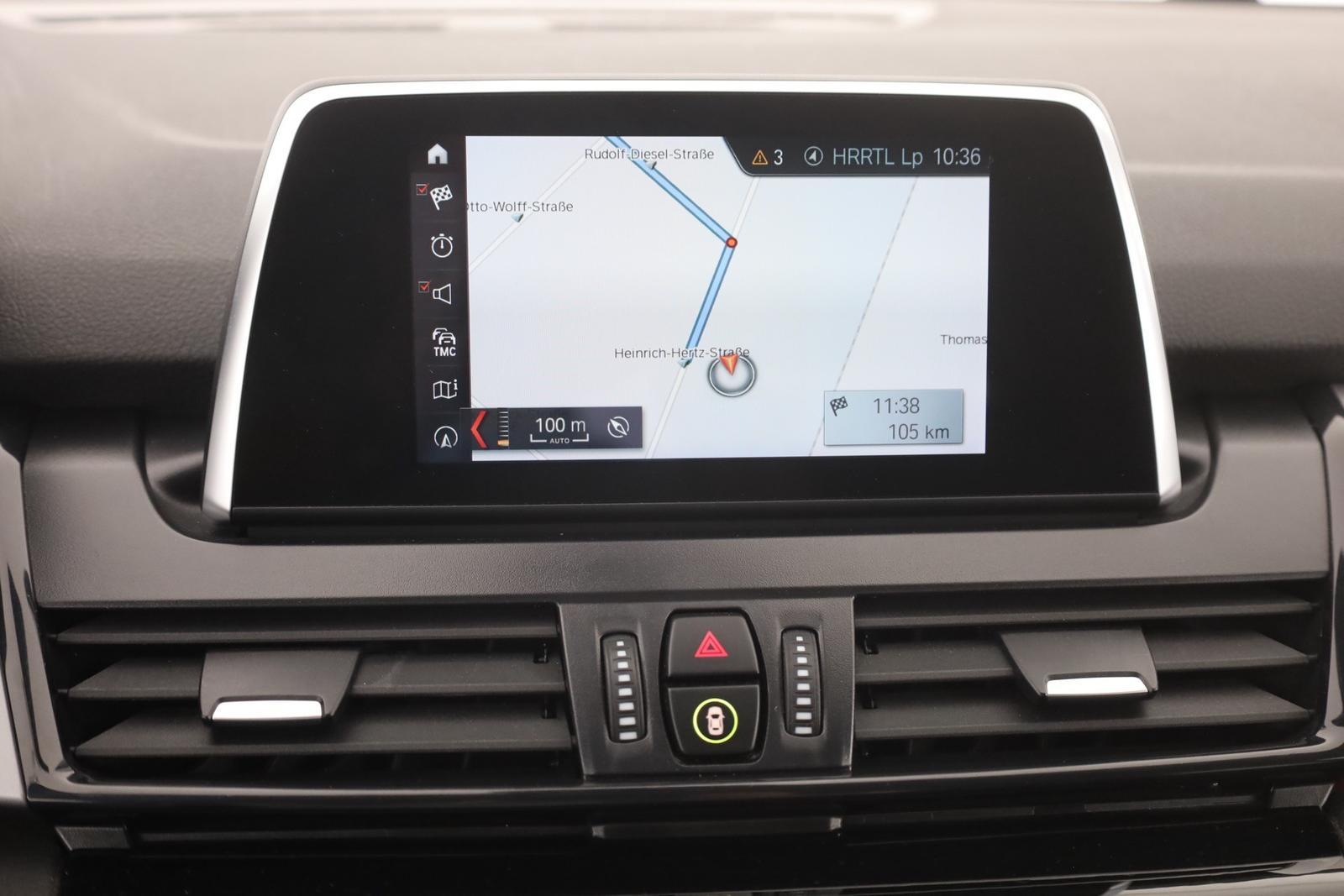 BMW 218 i Active Tourer Advantage LED Sitzheizung PDC, миниатюра 11