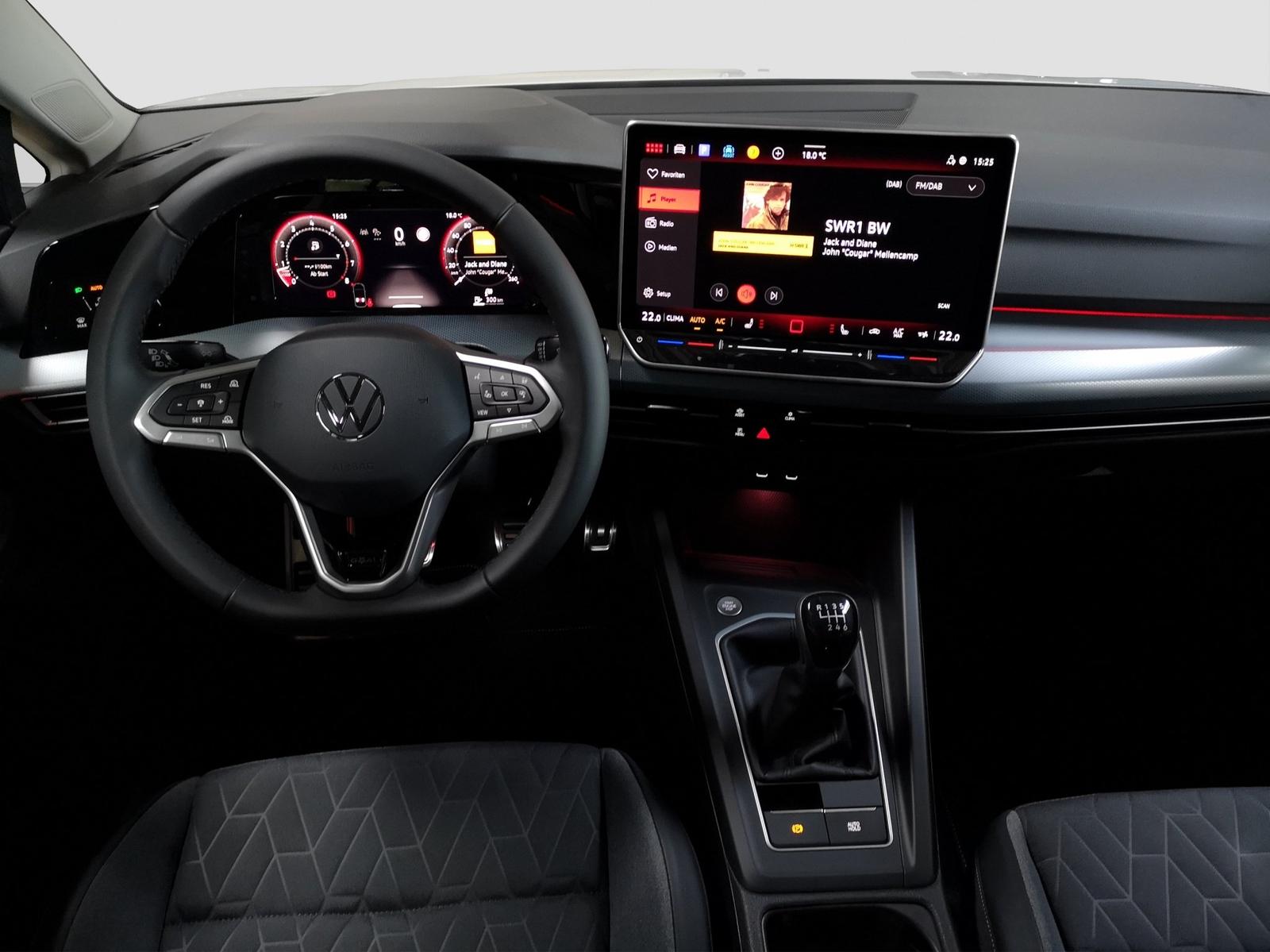 Volkswagen Golf Life 1.5 l TSI OPF 6-Gang Rückfahrkamera, N, миниатюра 10