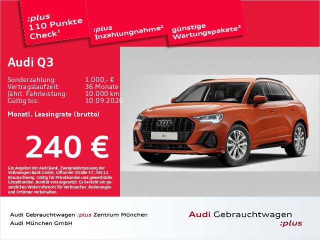 Audi Q3 35 TFSI S tronic S line Virtual/LED+/Navi+/St