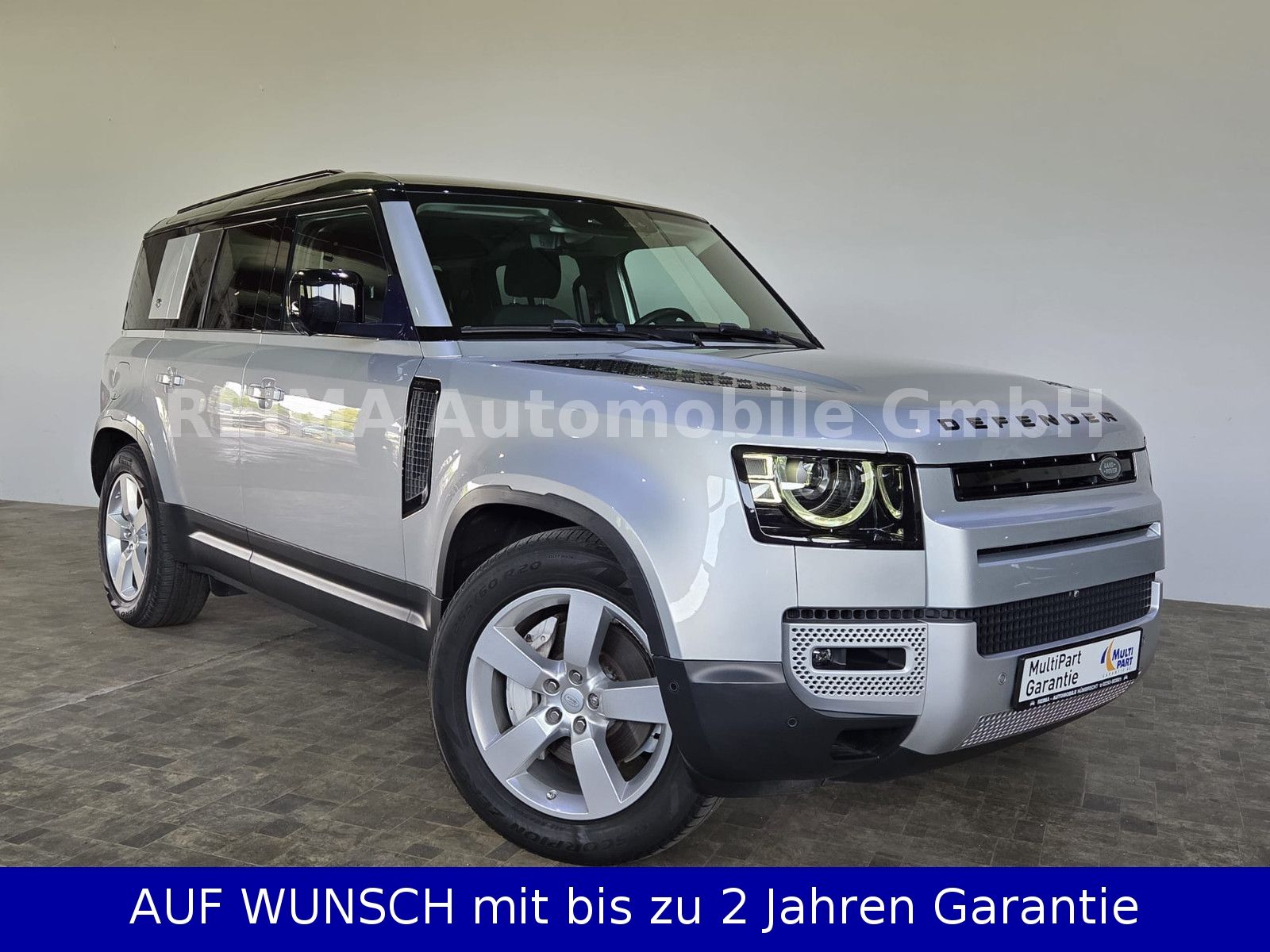 Fahrzeugabbildung Land Rover Defender 110 P400 V6, Pano, Meridian, Luft, LED