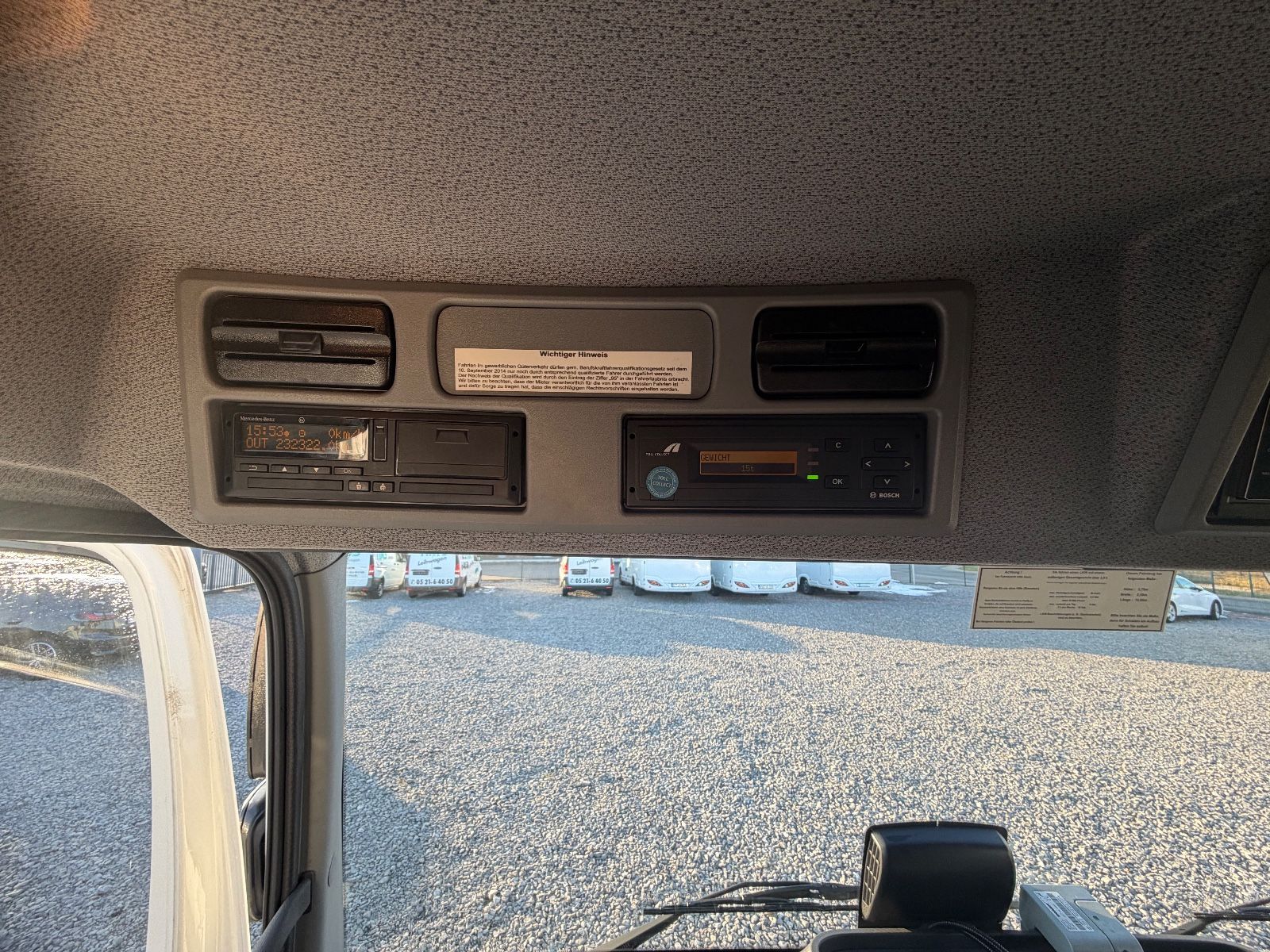 Fahrzeugabbildung Mercedes-Benz Atego  1524 LBrake-Assist LBW  ABS / ASR