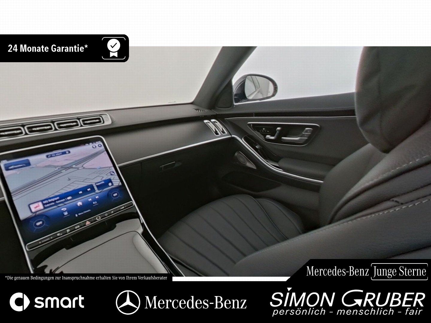 Fahrzeugabbildung Mercedes-Benz S 580 e 4M lang Pano Burm Ambi Airmatic Guard360