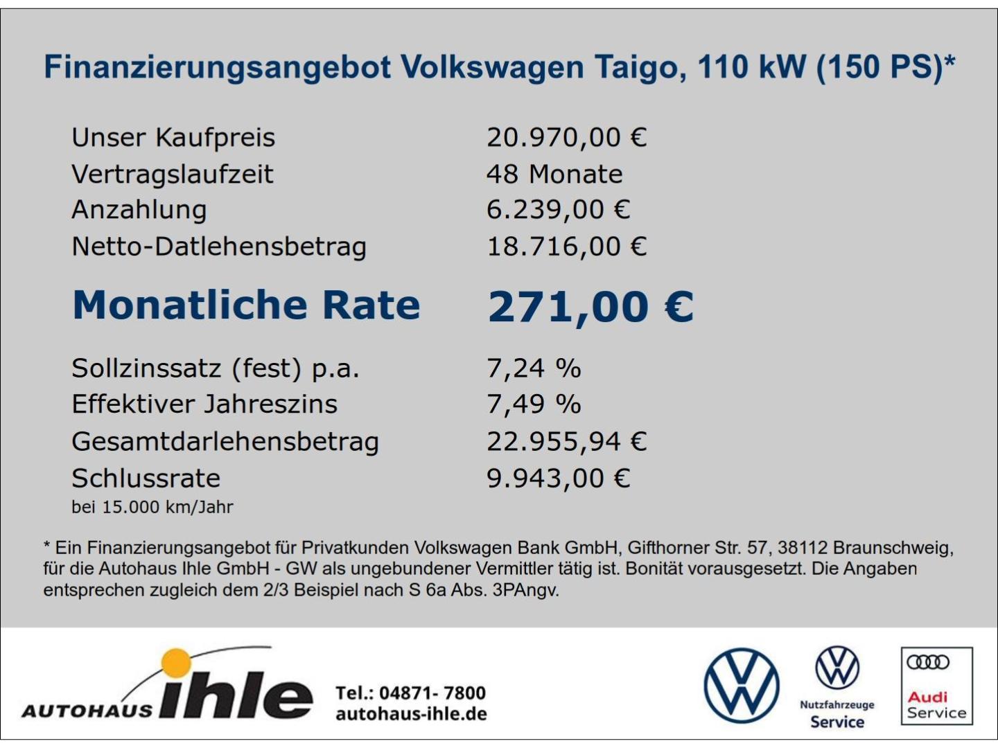 Volkswagen Taigo R-Line 1,5 TSI DSG BEATS-AUDIO+R-FAHRKAMER, миниатюра 27