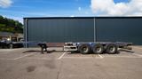 D-TEC 3 axle container chassis extendable trailer