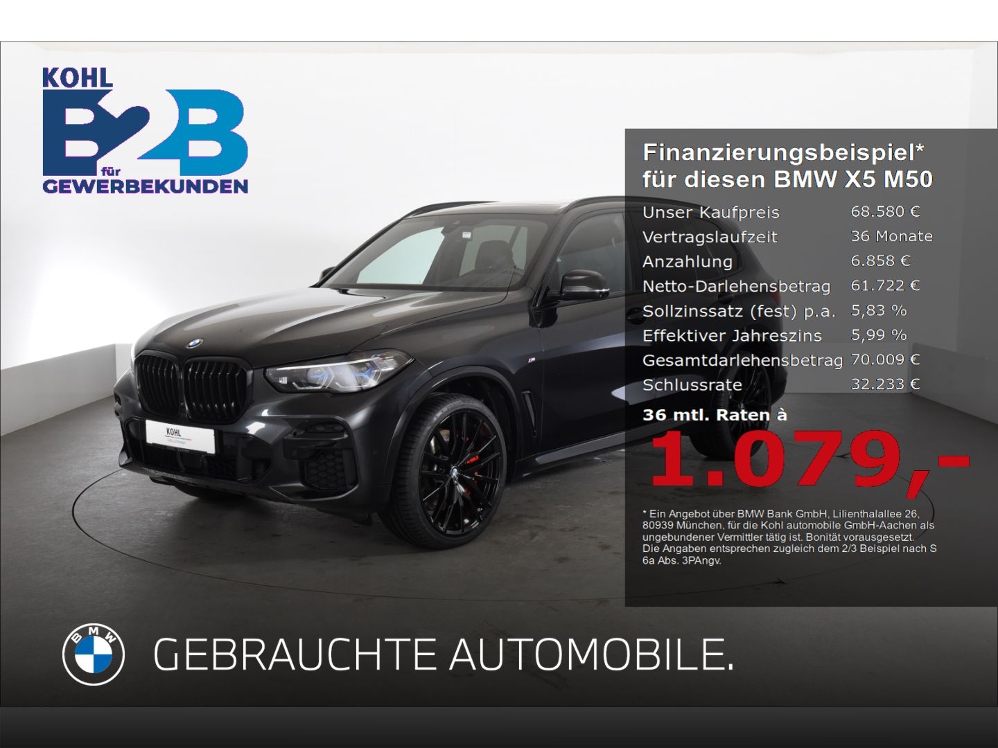 BMW X5 M50 i Anhängerkupplung *nur an Gewerbekunden*