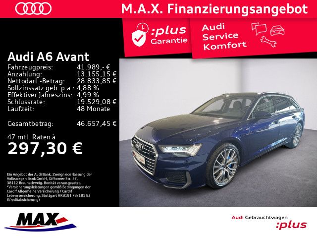 A6 Avant 50 TDI QUATT S LINE HD-MATRIX+PANO+B&O+