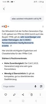 Mitsubishi Colt 1.3 ABS GLX ABS GLX - Mitsubishi Colt Glx mit Benzin-Antrieb