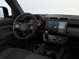 Land Rover Defender 110 OCTA Black AHK Alarm 22" Secure Pro - Land Rover Defender OCTA mit Benzin-Antrieb