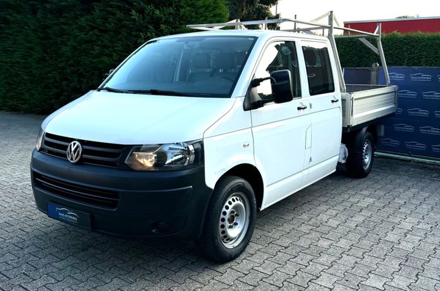 Volkswagen T5 PRITSCHE DOPPELKABINE 1HAND LEDER SHEFT LANG