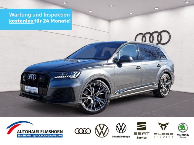 Audi SQ7 TFSI quattro tiptr.  PANO AHK B&O 22" 4xKAM