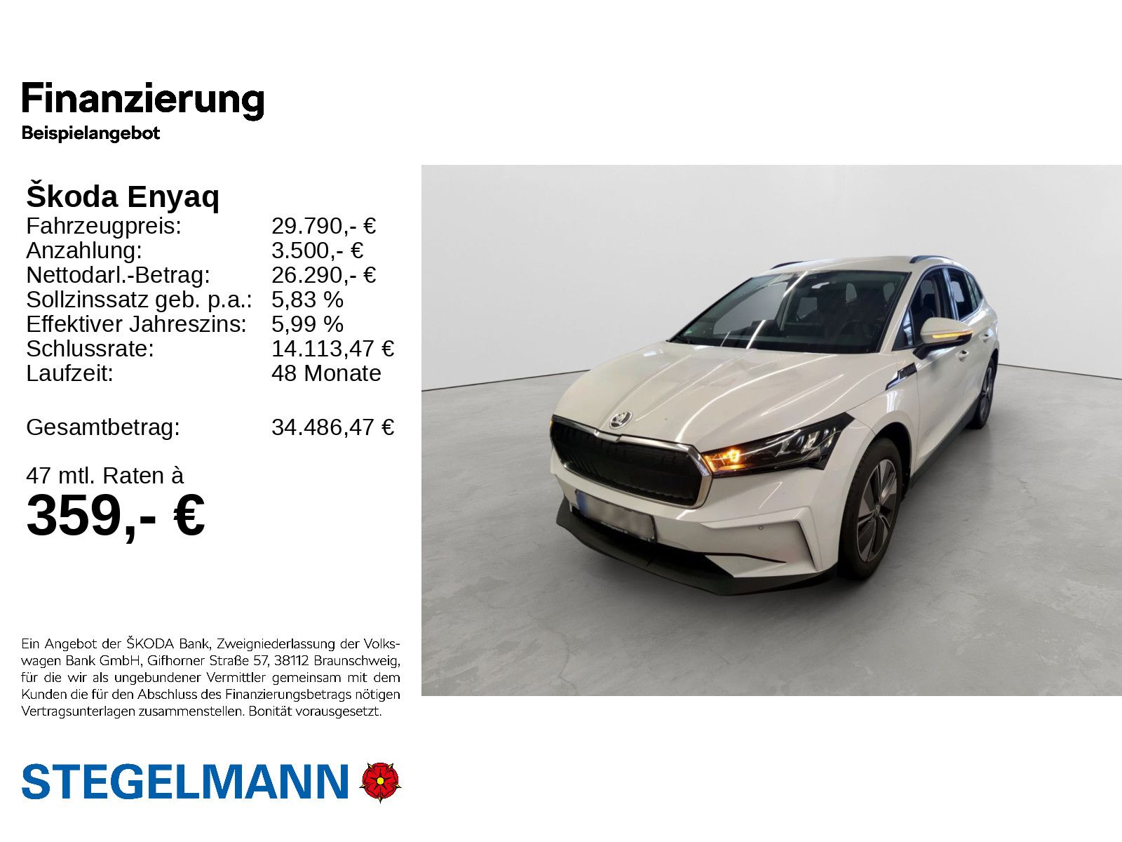 Skoda Enyaq 60 132kW/58kWh Loft *AHK*LED*Kamera*Navi* imagem 2