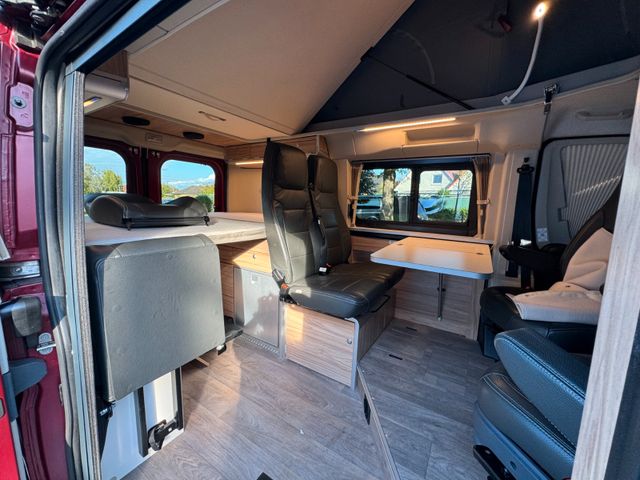 HYMER / ERIBA / HYMERCAR Sydney Aufstelldach-Autom-118 KW-Ahk-Alarm-Leder