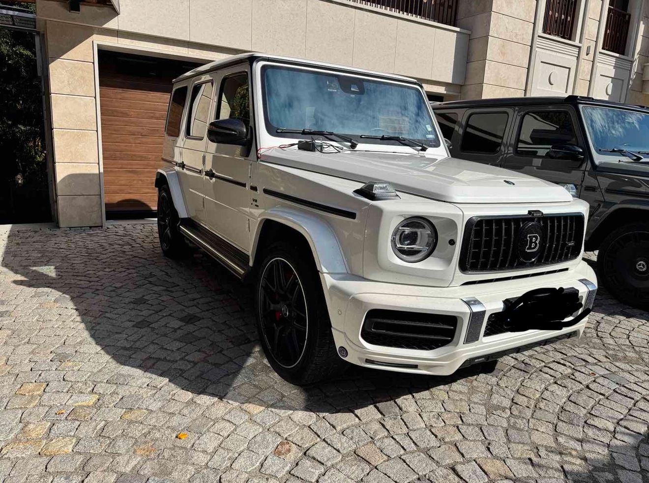 MERCEDES-BENZ G 63 AMG Brabus Optik Carbon Burmaster Belüftung