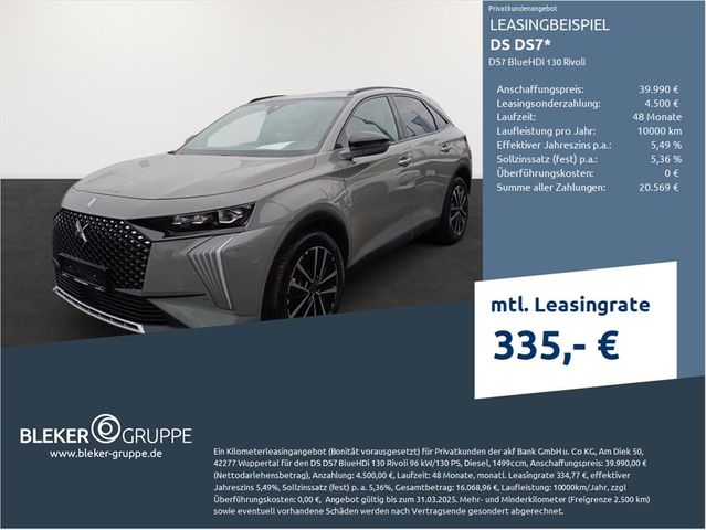 DS Automobiles DS7 BlueHDi 130 Rivoli