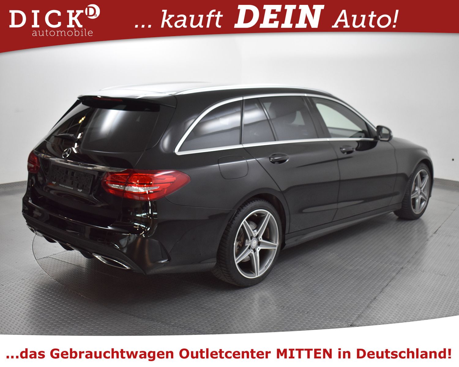 MERCEDES-BENZ C 200d AMG Line MEMO+NAVI+SHZ+LED+TEMP+BURM+PARK - Image 7