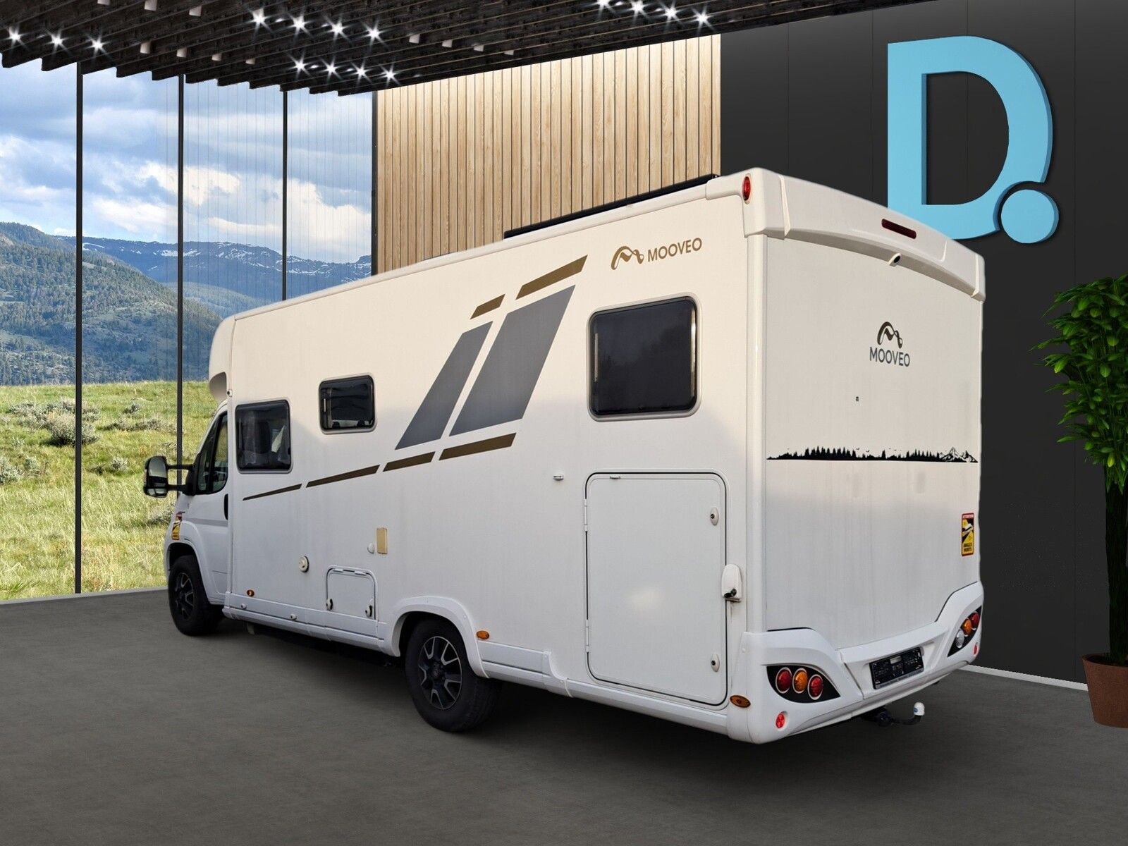 Fahrzeugabbildung Mooveo Tei 74 EBH Markise,Sat,TV,Hubbett,RK