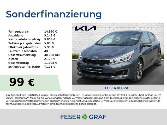 Kia Ceed 1.6 DCT PLATINUM 8-fach-bereift