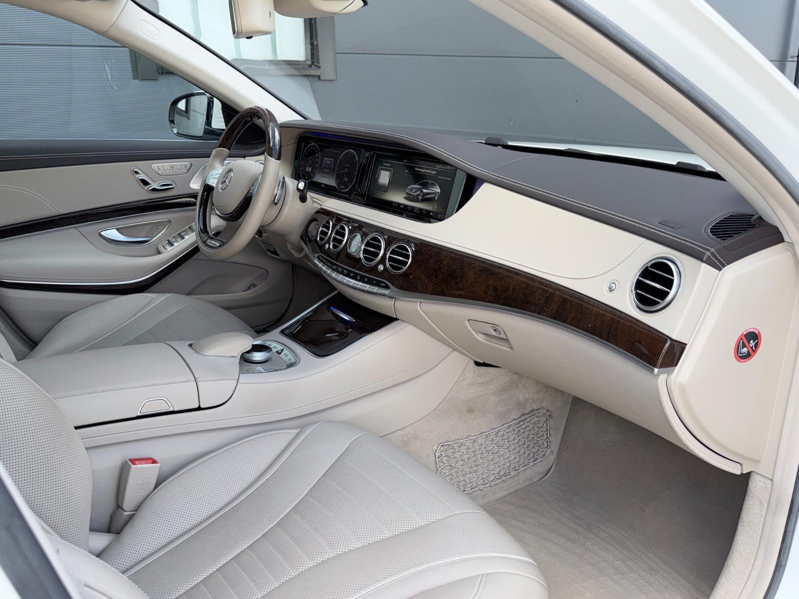 Mercedes-Benz S 350 d BlueTEC 258 ch • AMG Line • Burmester • Suivi Complet Mercedes - 2e main - Cuir Nappa