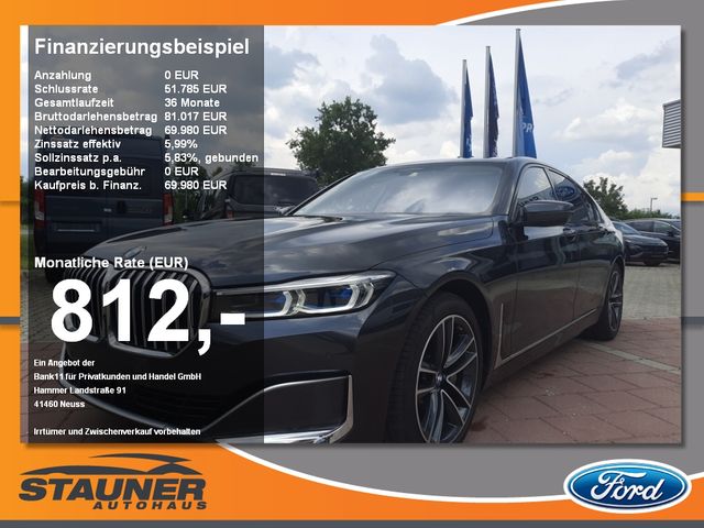 BMW 740d xDrive HUD ACC B/W Kamera Laser Soft-Close