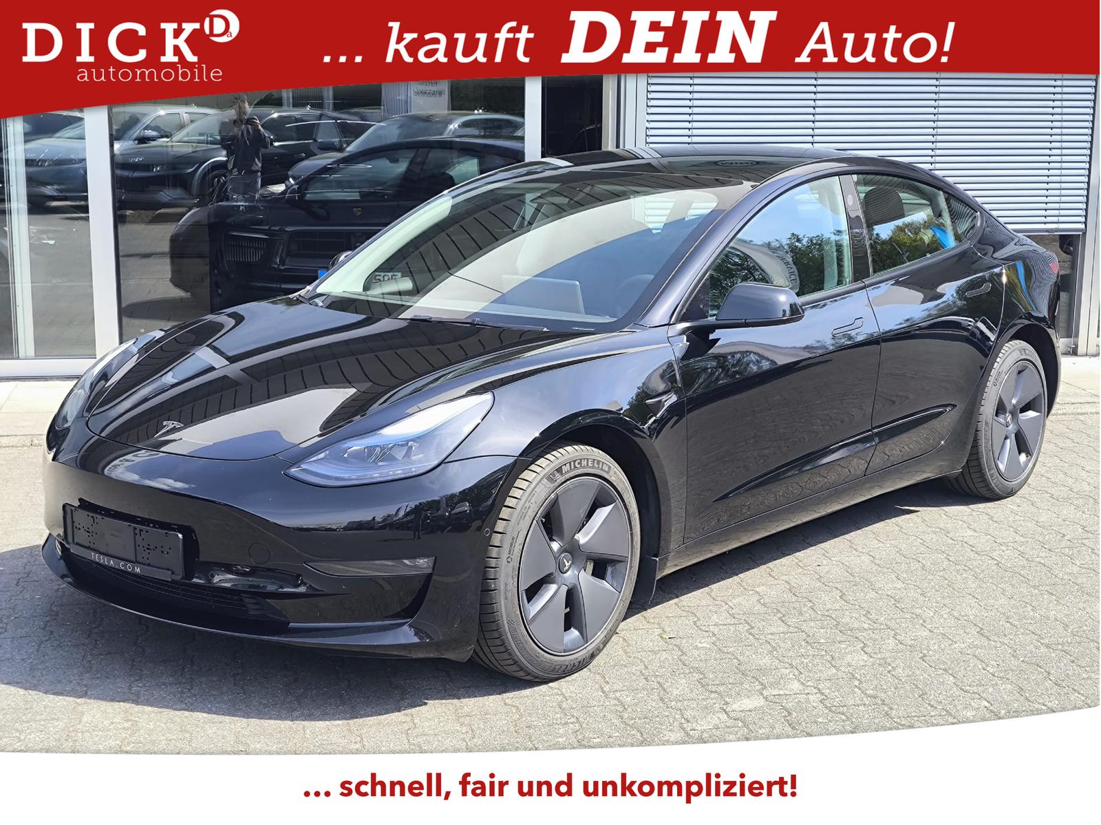 Tesla Model 3 LR Dual AWD PANO+STDHZ+LED+KAM+NAVI+ACC+