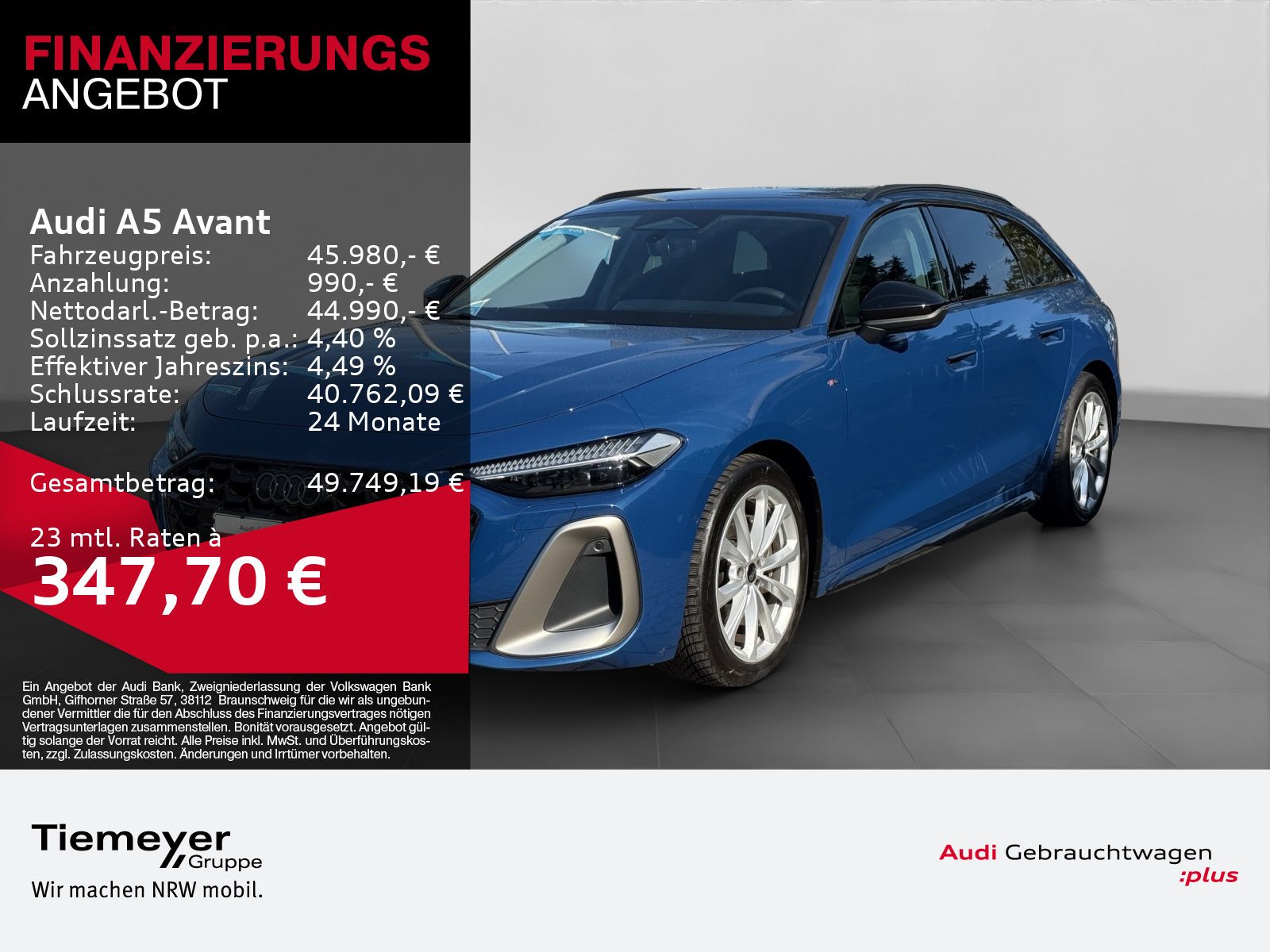 Audi A5 Avant TFSI S LINE EDITION ONE MATRIX LM19 LED