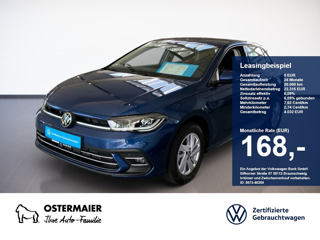 Volkswagen Polo STYLE 1.0TSI 116PS DSG 5J-G.NAVI+VC.2xPDC.L