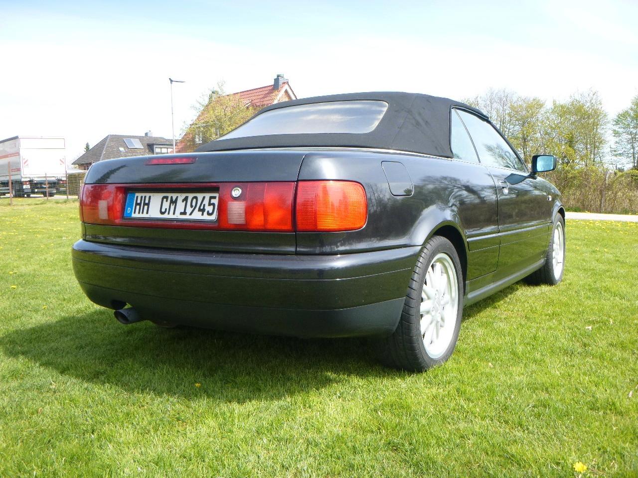 Audi 80 Cabriolet Schwarz Leder Schwarz +Klima