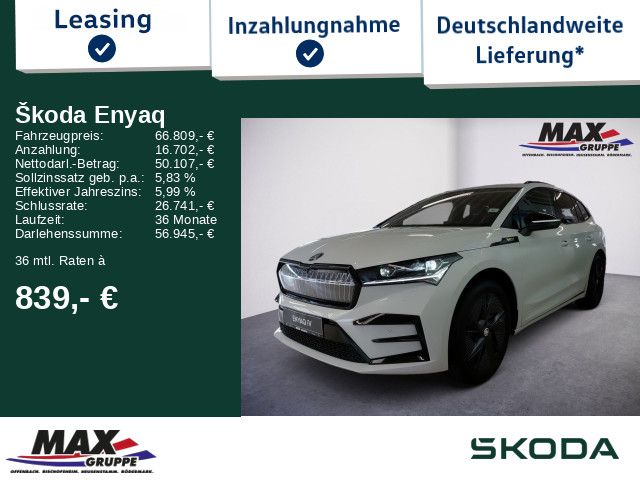 Skoda Enyaq RS Suite MATRIXLED*KAMERA*CARPLAY*LANEASS