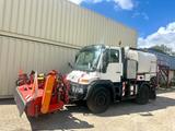 Unimog U400 Schäfer-Technic Bitum/Asphalt / TÜV 02/2026 - Unimog U20