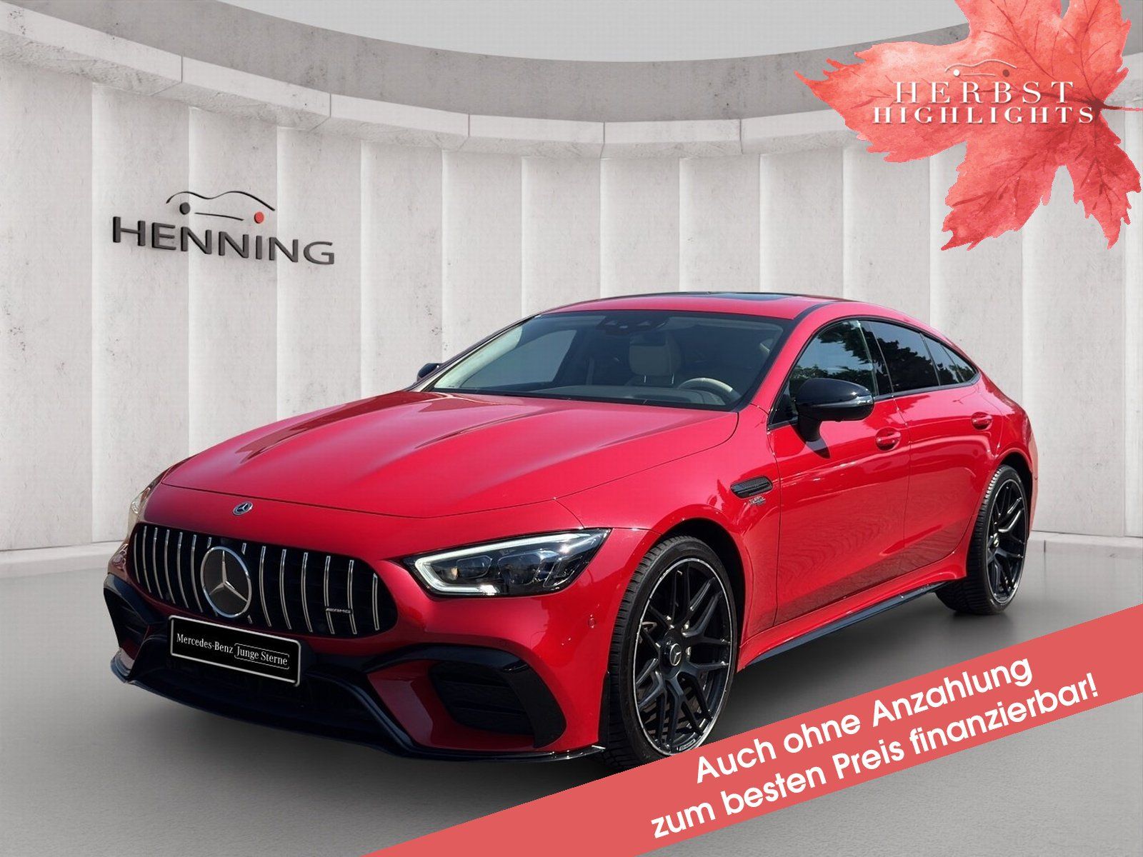 Mercedes-Benz AMG GT 43 4M+ Night Aero V8-Styling Burm HUD 21"