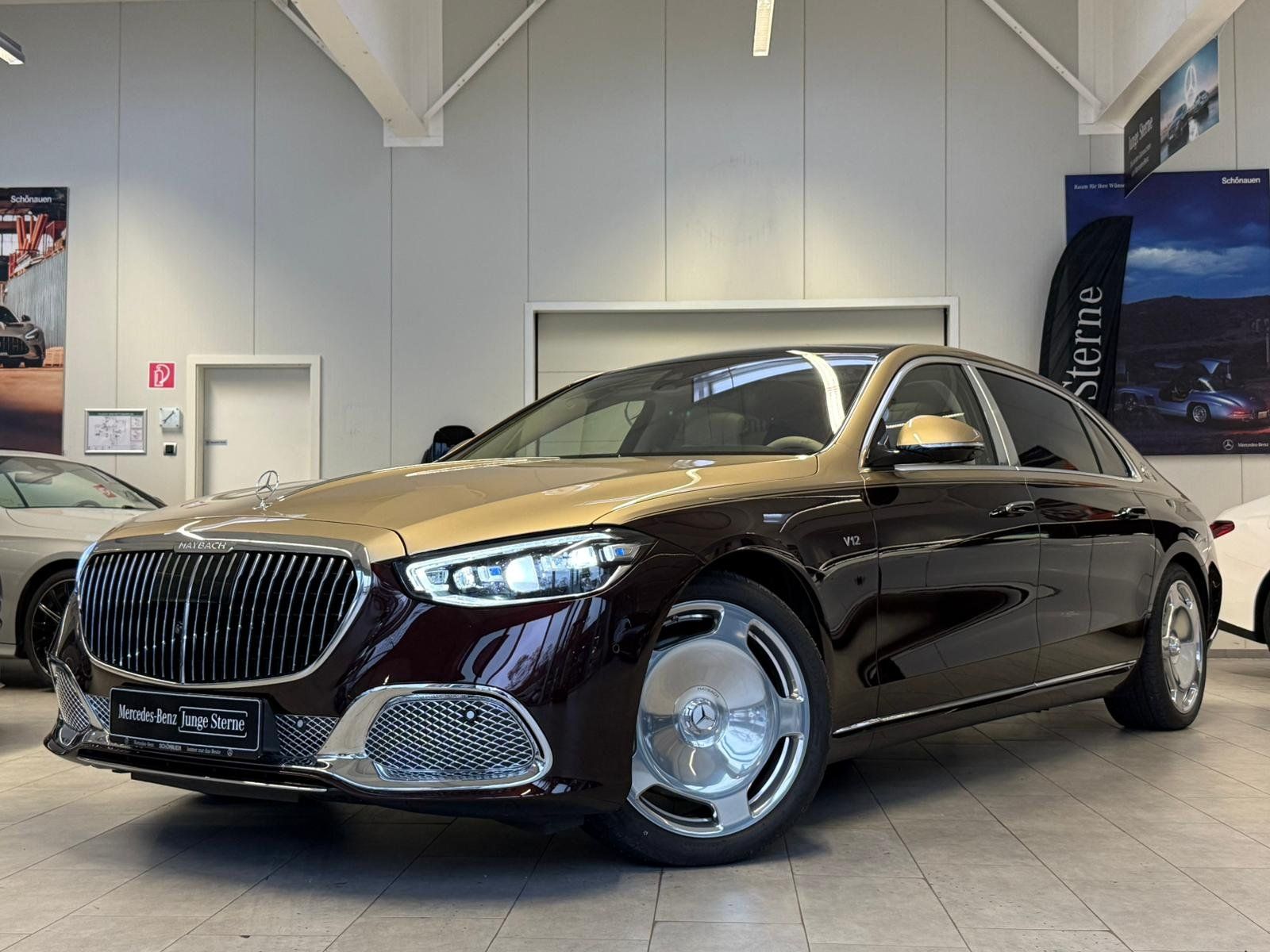 MERCEDES-BENZ S 680 Maybach TWO TONE RED GOLD+4 SEAT+BURM. 4D