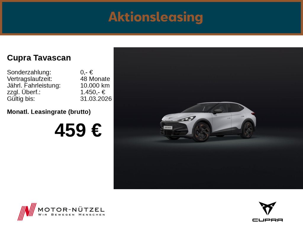 Angebot ansehen Cupra Tavascan
