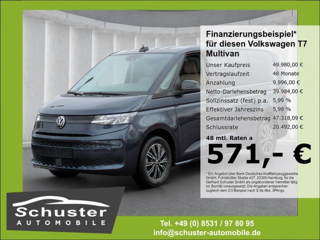 Volkswagen T7 Multivan lang 2.0TDI*DSG StndHzg AHK ACC Navi