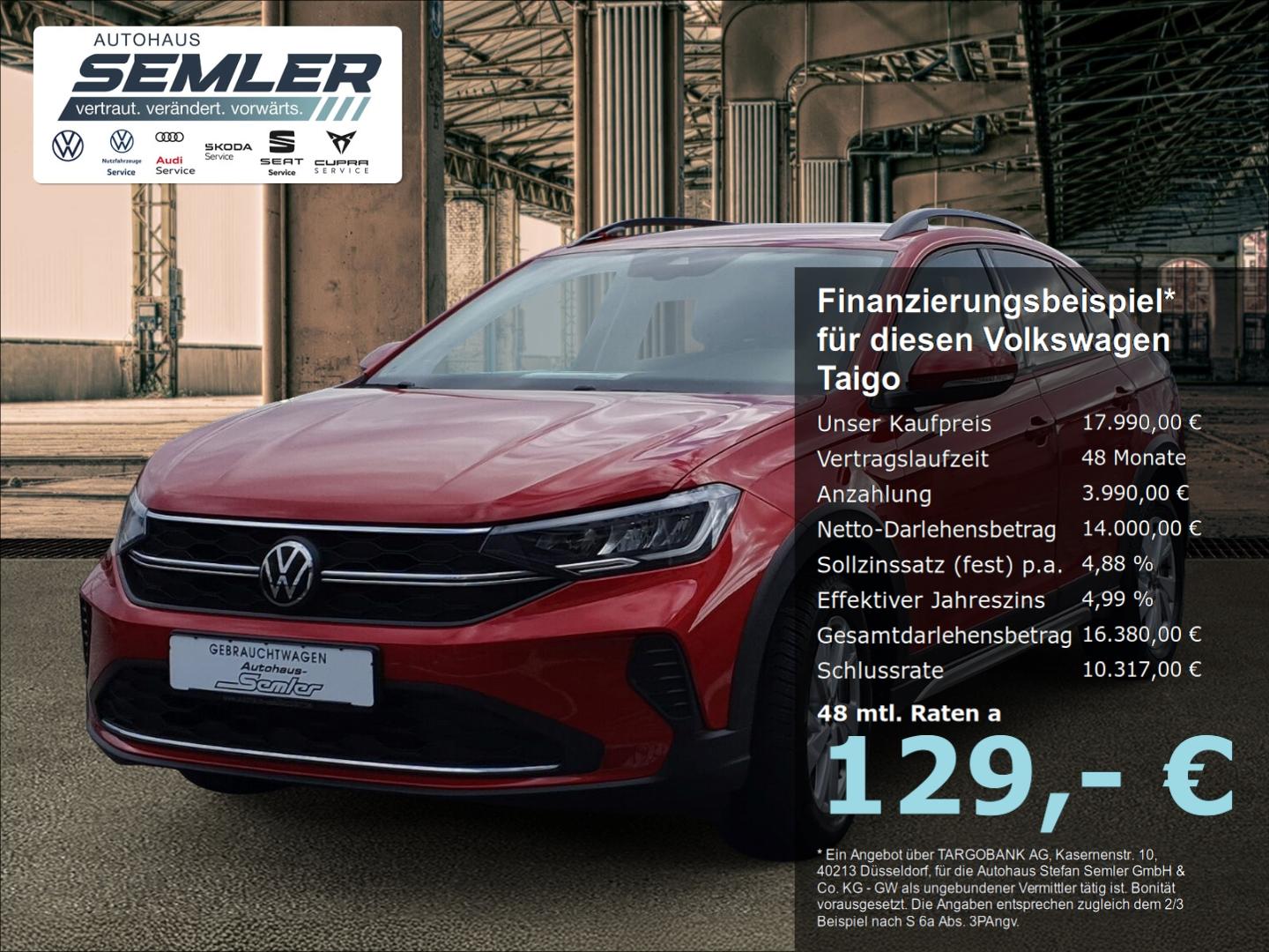 Volkswagen Taigo Life 1.0l DSG R-KAM KESSY NAVI LED APP