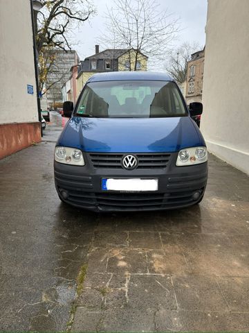 Volkswagen VW Caddy blau 1.9 TDI