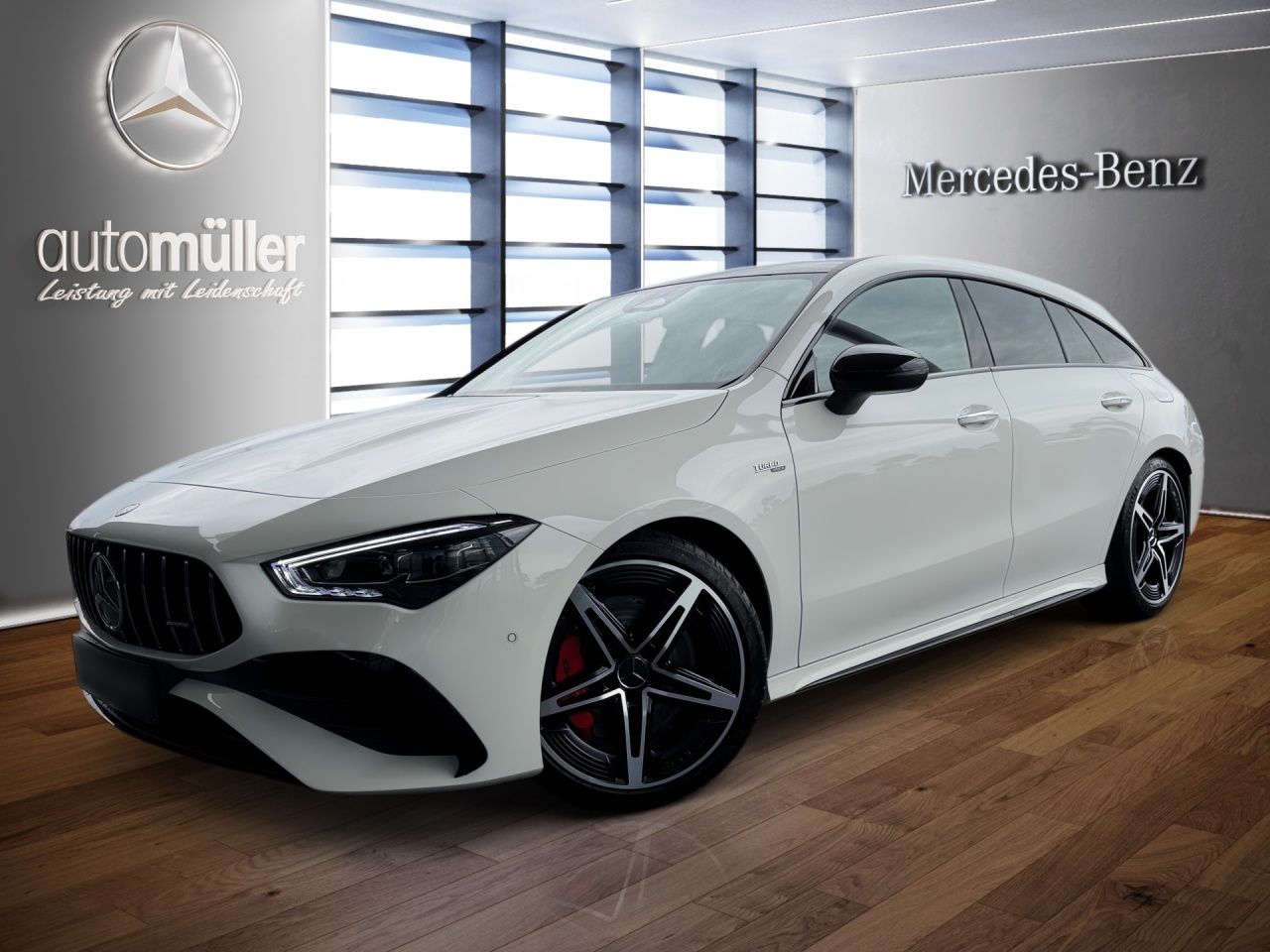 MERCEDES-BENZ CLA 35 4M SB PANO+AHK+NIGHT+BUR+MULTIB+MEMORY+LH