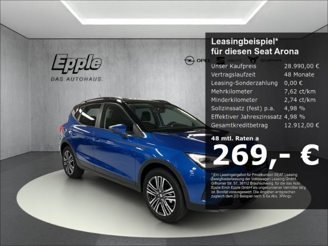 Seat Arona Style Edition AHK-abnehmbar Navi digitales