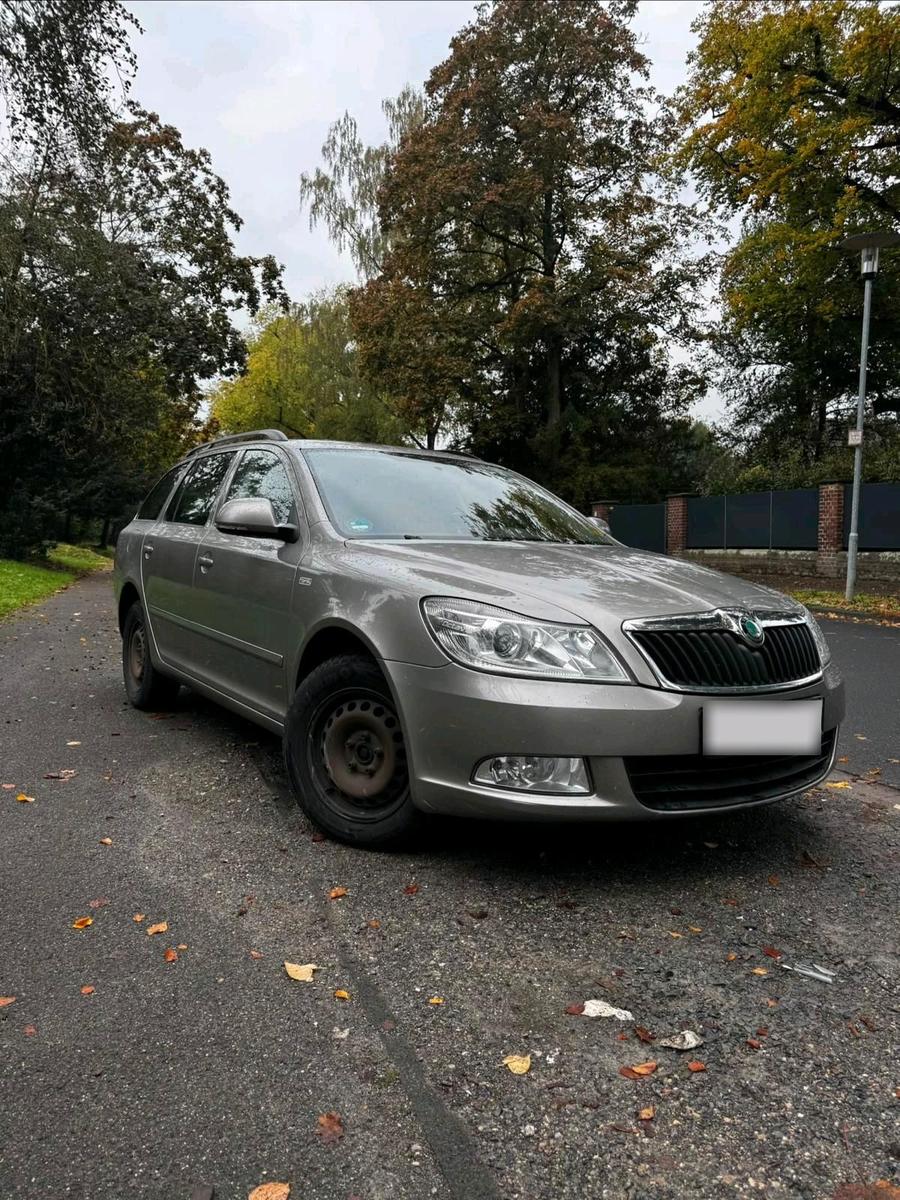 Skoda Octavia 2012 — rear view