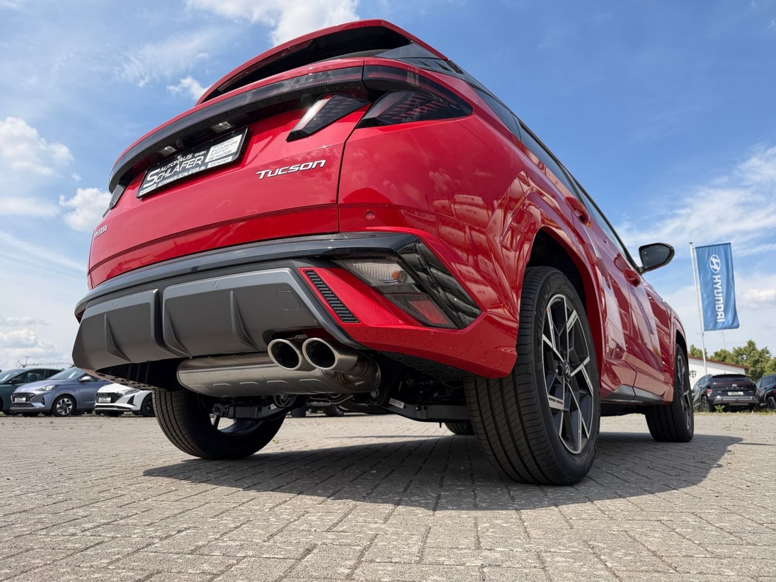 Fahrzeugabbildung Hyundai TUCSON 1.6 T-GDI 7-DCT N Line Klell