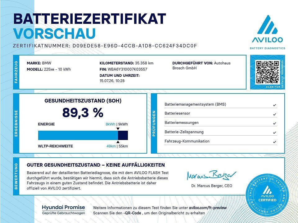 BMW 225xe PHEV iPERFORMANCE SPORTLINE AHK ABNEHM 1HD foto 2