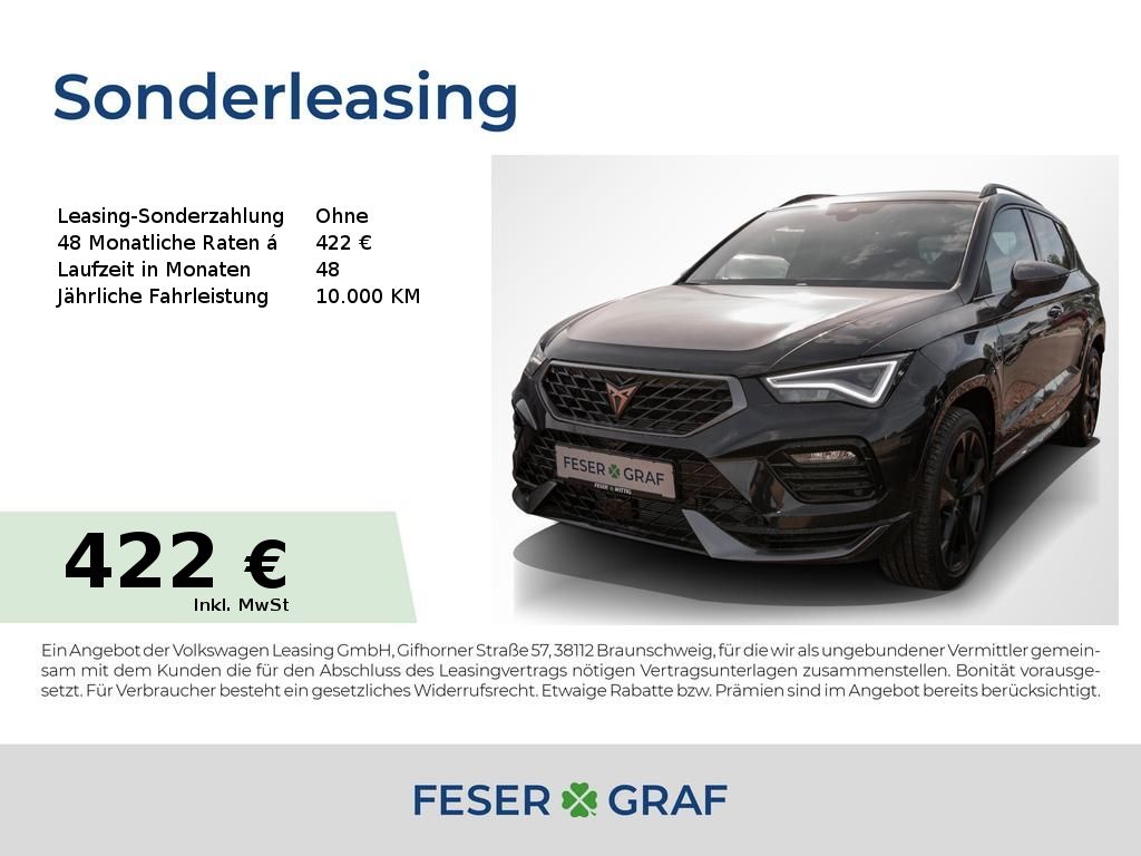 Cupra Ateca VZ 2.0 TSI DSG 4Drive AHK/Navi/Akrapovic