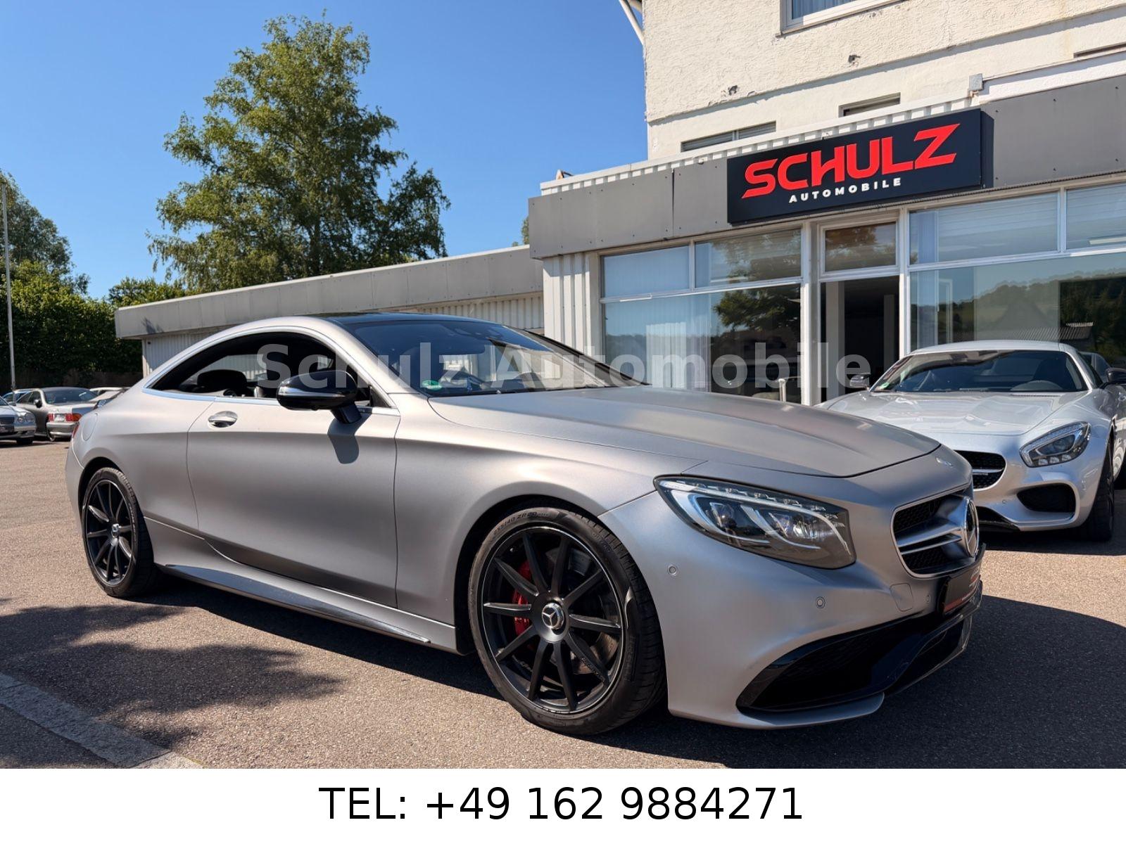 Mercedes-Benz S63 AMG Coupé 4MATIC *CARBON/ACC/PANO/360/2.HAND
