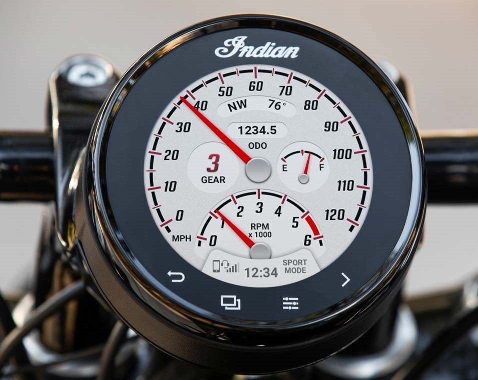 Fahrzeugabbildung Indian Chief Bobber Dark Horse