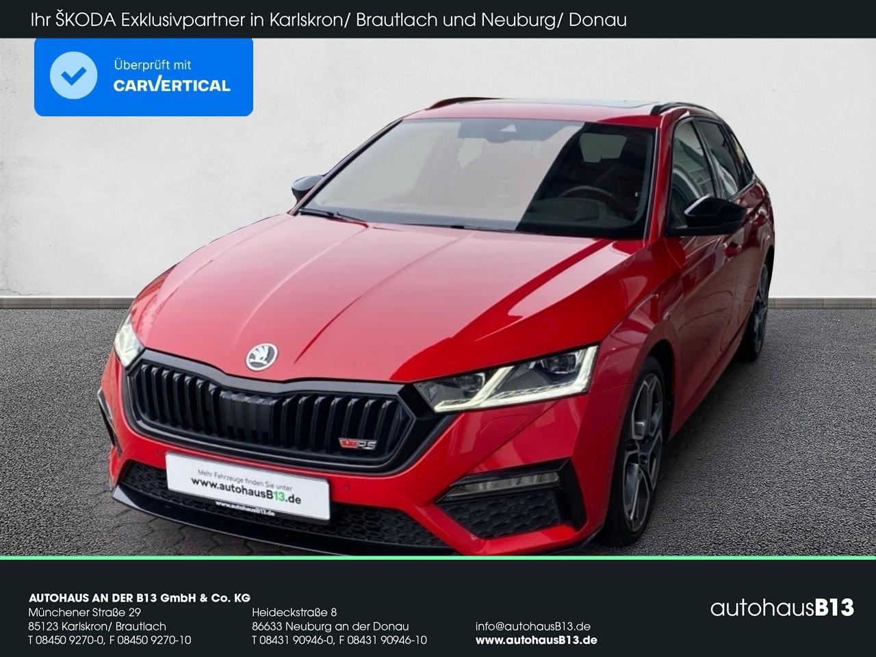 Skoda Octavia Combi RS Plus 2.0 TDI DSG 4x4 NAVI+AHK