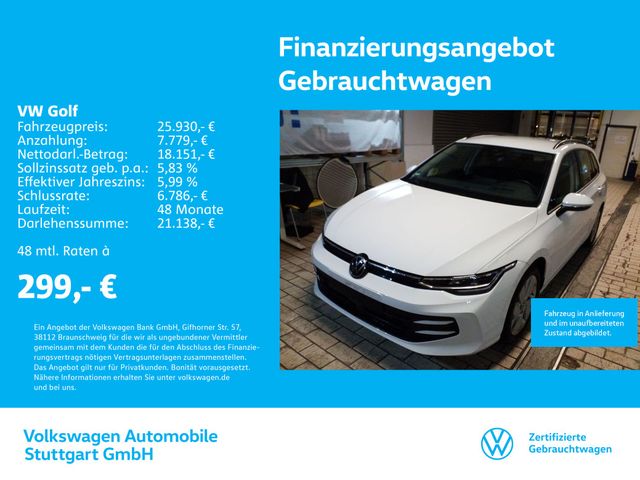 Volkswagen Golf 8 Life 1.5 TSI Navi Tempomat